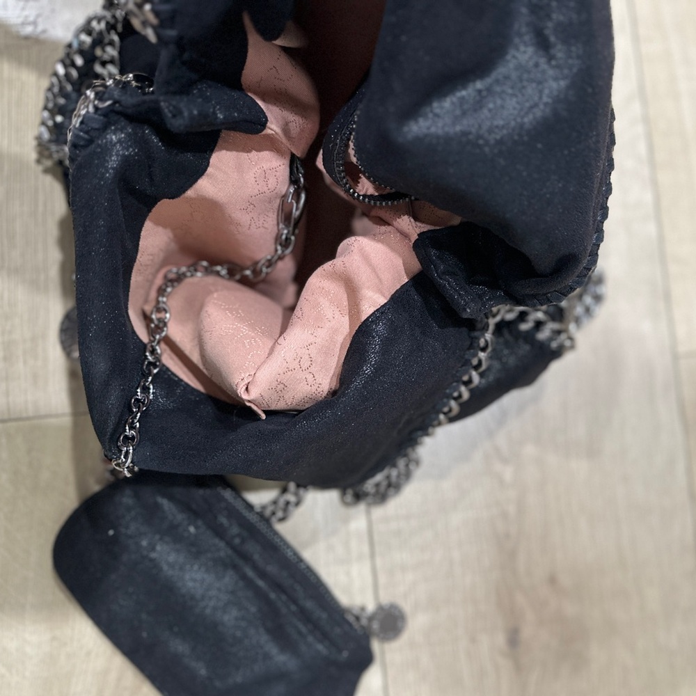 Stella mcartney falabella fold over chain tote bag. Pre owned excellent - Picture 4 of 6